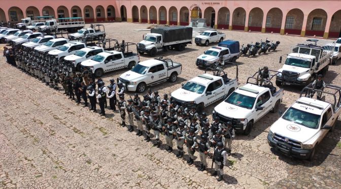 Ejército Mexicano y Guardia Nacional despliegan fuerte dispositivo de tropas