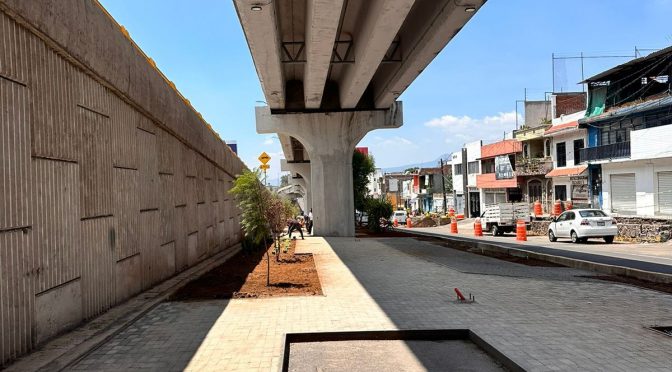 Al 43% las obras en bajo puente de Salida a Mil Cumbres: Sedum