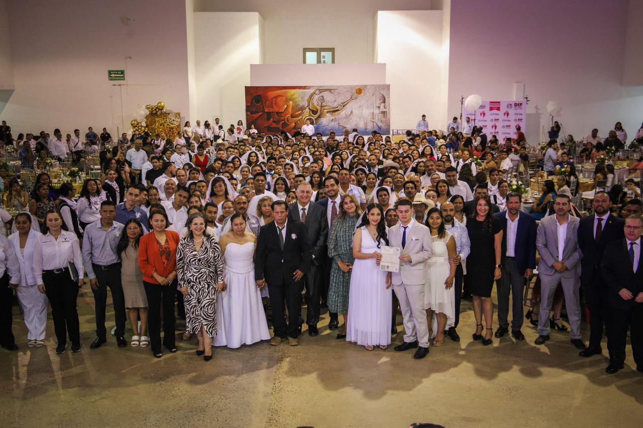 Formalizan Ayuntamiento y DIF a 130 parejas con Matrimonios Colectivos en Reynosa – Administración Municipal Reynosa 2021-2024