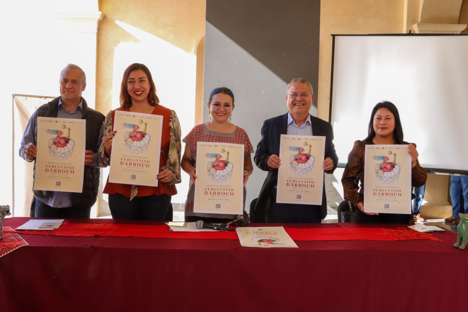 AYUNTAMIENTO DE SCLC Y CONECULTA FIRMAN CONVENIO DE COLABORACIÓN Y PRESENTAN EL PROGRAMA DEL XXI FESTIVAL INTERNACIONAL CERVANTINO BARROCO. – H. Ayuntamiento de San Cristóbal de Las Casas