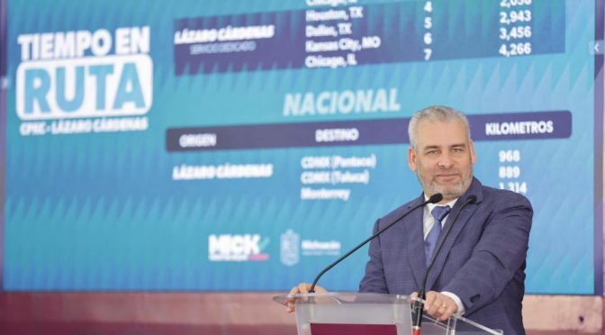 Empresa ferroviaria acuerda inversiones en Michoacán para fortalecer el desarrollo: Bedolla