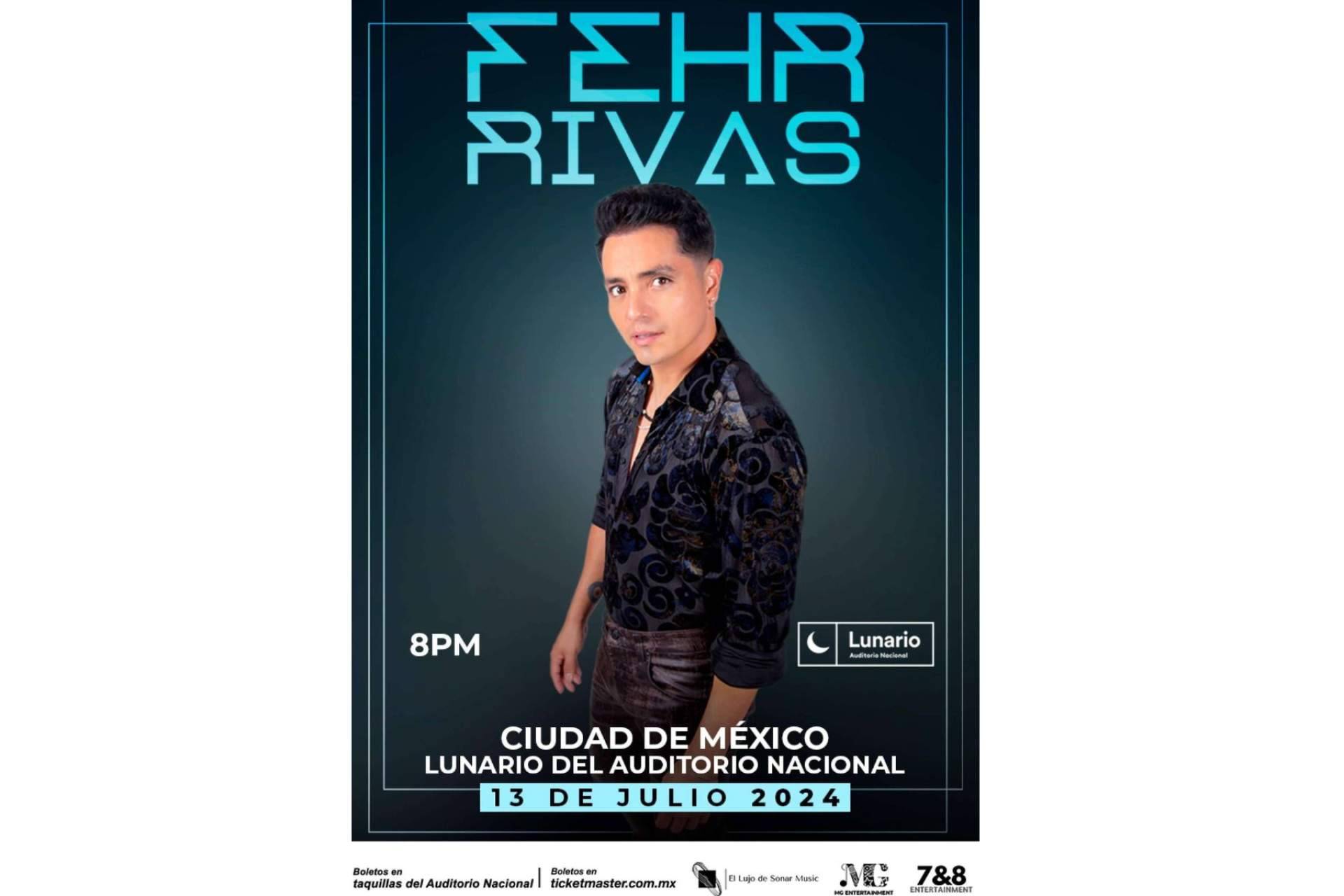 Una noche histórica para Fehr Rivas en el Lunario del Auditorio Nacional