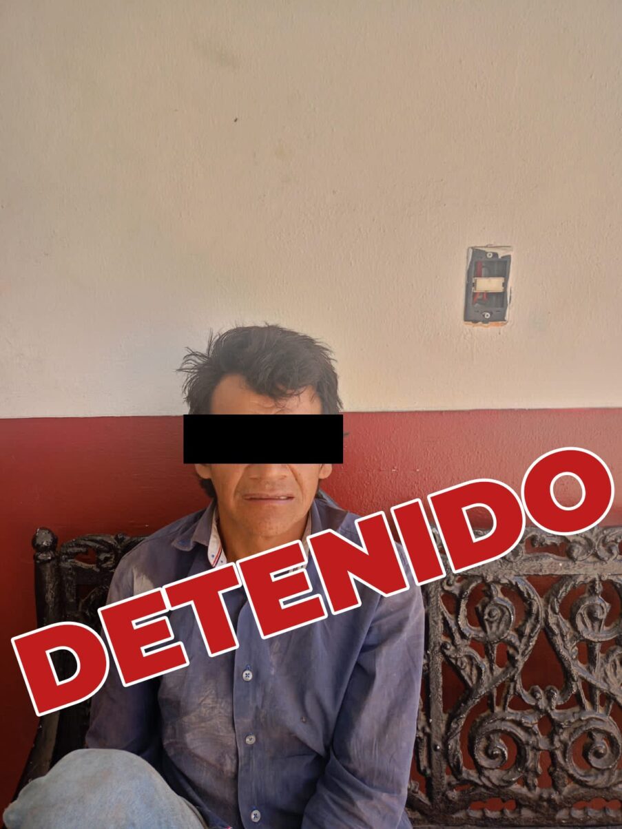 Policía Municipal de Salamanca detiene a hombre por presunto robo de cableado
