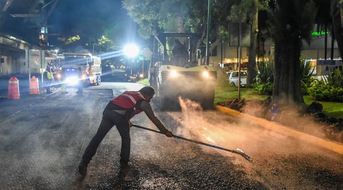 SCOP reporta 57% de avance en la rehabilitación del Periférico de Morelia