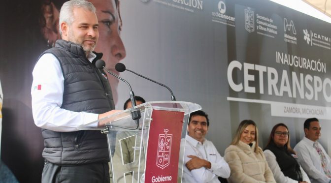 Con Centro de Capacitación para Operadores en Zamora, vamos por buen camino