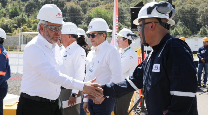 Reconoce ArcelorMittal respaldo de Bedolla en ampliación de estación de Cenagas