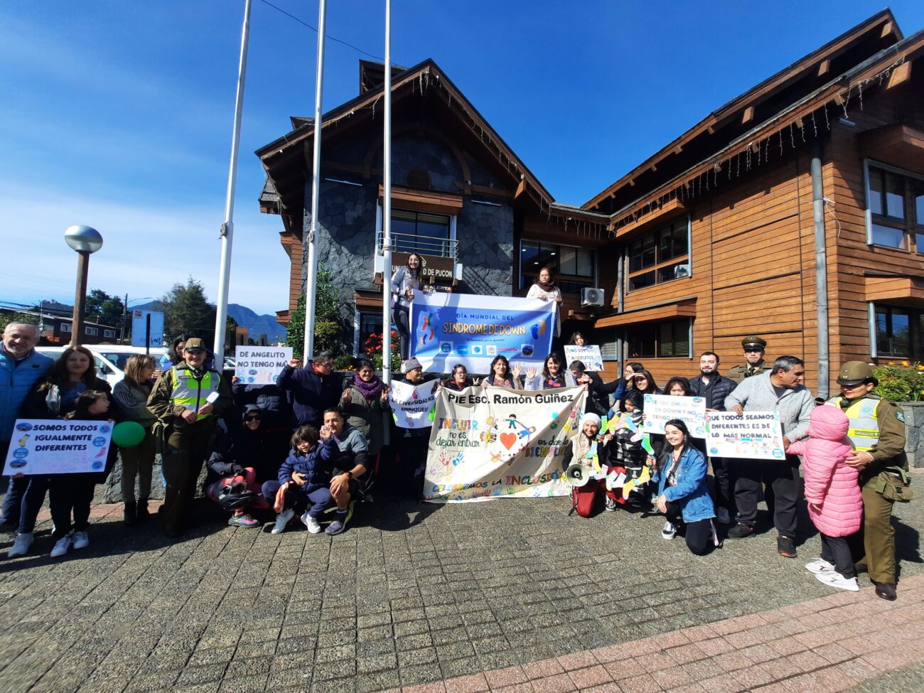 ESCUELA RAMÓN GUÍÑEZ CONMEMORÓ EL DÍA INTERNACIONAL DEL SÍNDROME DE DOWN  – Website de la Municipalidad de Pucón