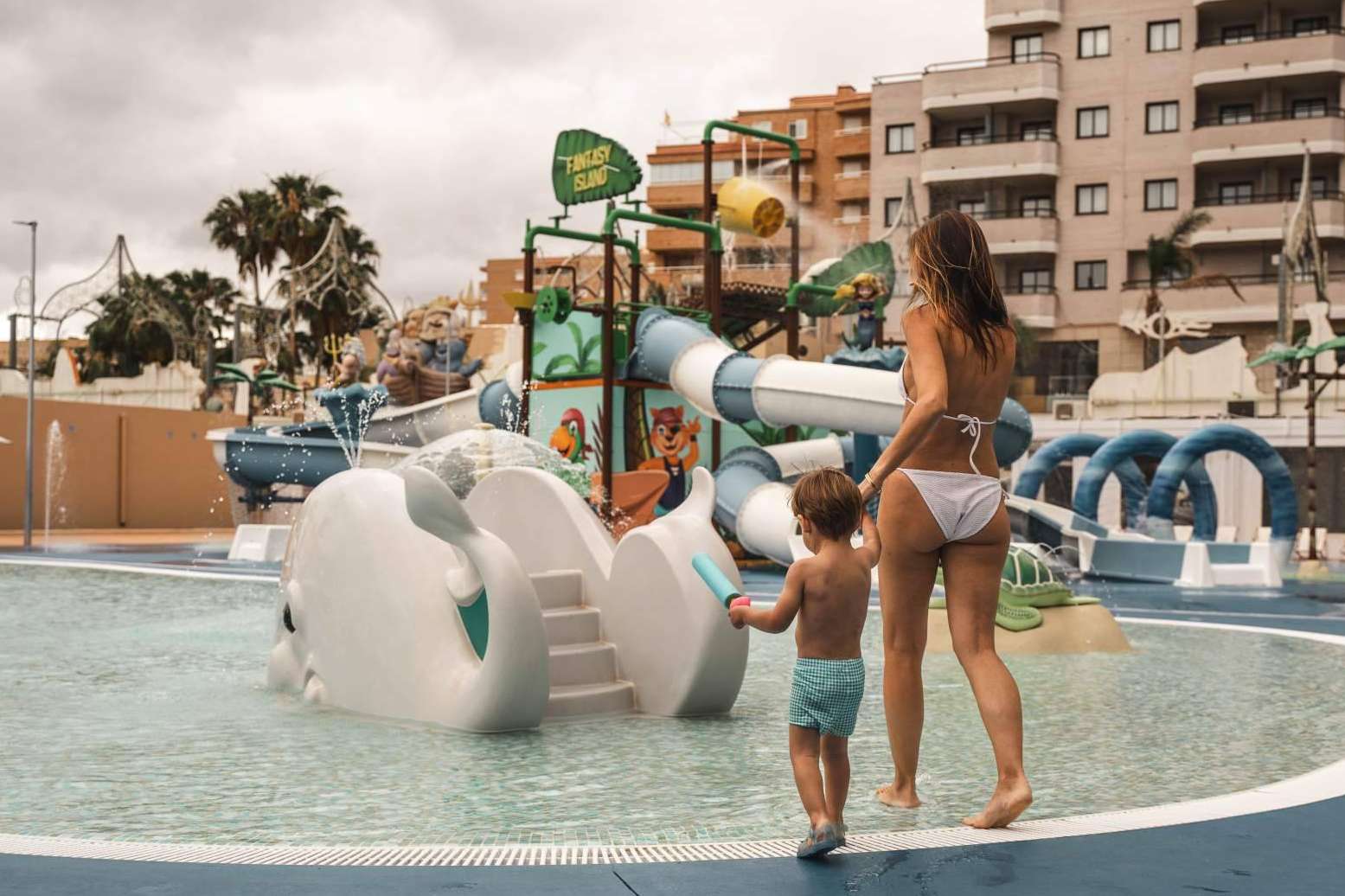 Los parques acuáticos impactan en las redes sociales de hoteles y resorts familiares