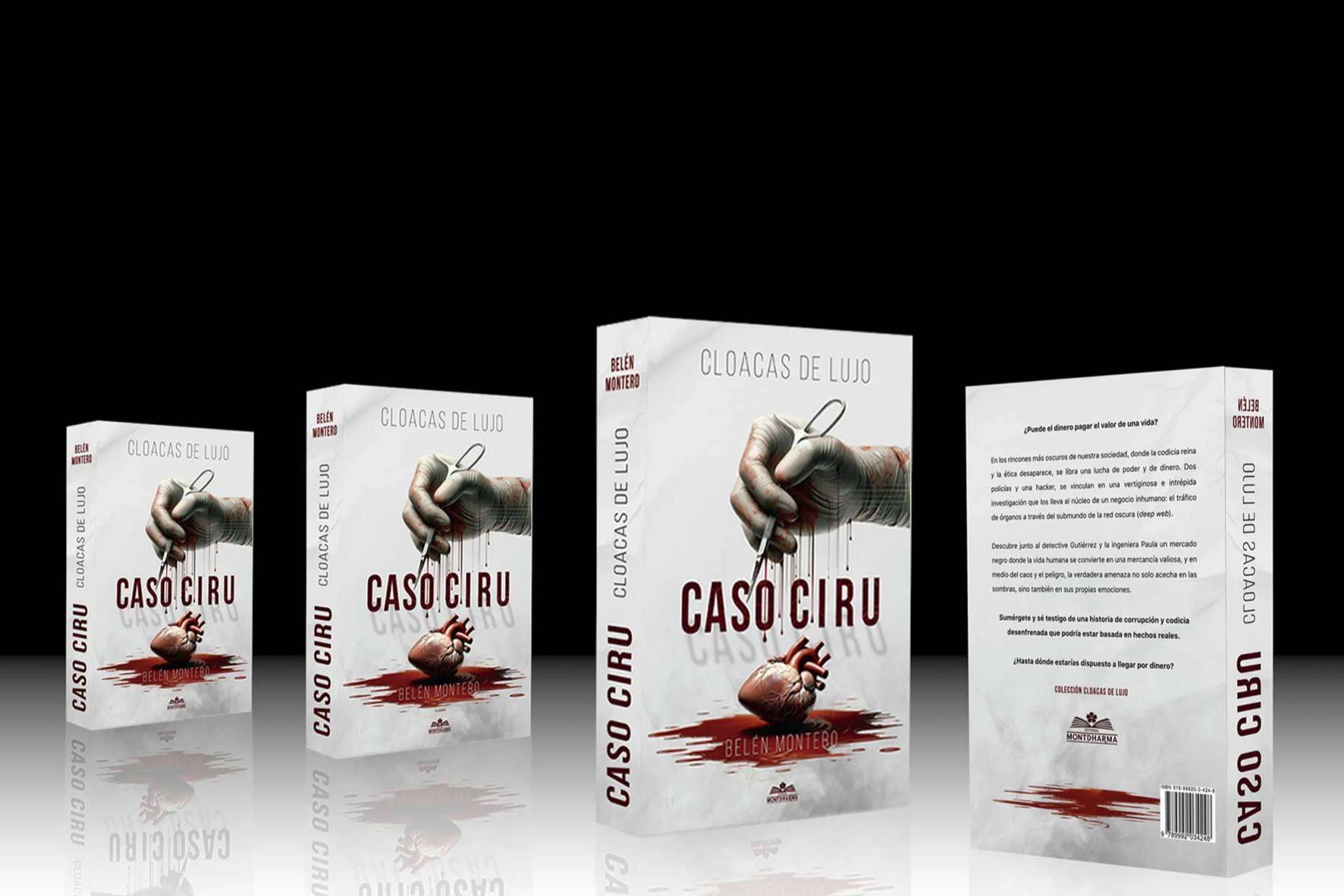 'Cloacas de lujo', el thriller que impulsa a Belén Montero a liderar su propio proyecto editorial